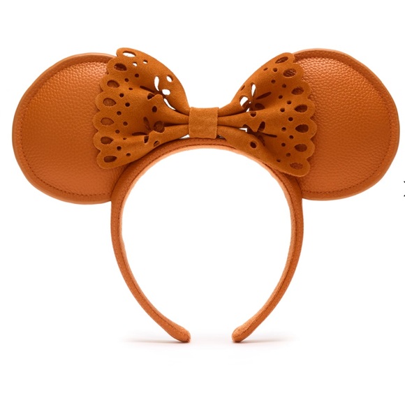 Disney Accessories - Disney‎ Parks Rare Minnie Desert Suede Sand Autumn Faux Boho Ears